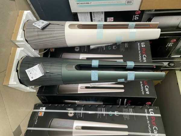 Quạt tháp lọc không khí LG PuriCare Aero FS15GPCJ0 phòng 30m kèm sưởi
