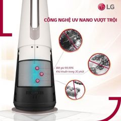  Quạt tháp lọc không khí LG PuriCare Aero FS15GPBK0 2in1 40W 