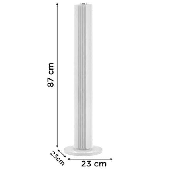 Quạt tháp Rowenta VU6720 với 3 tốc độ và 2 chế độ gió