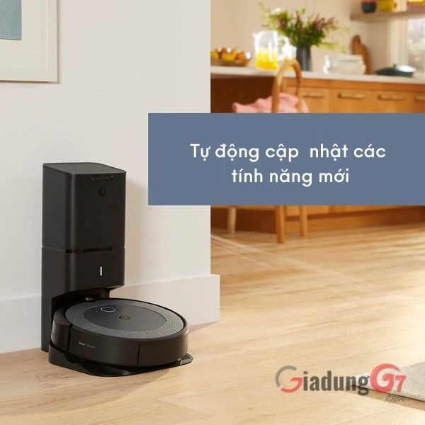 Robot hút bụi iRobot Roomba i3+ Plus tự động hút bụi làm sạch hiệu quả