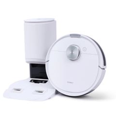  Robot hút bụi lau nhà Ecovacs Deebot N10 Plus kèm dock rọn rác 