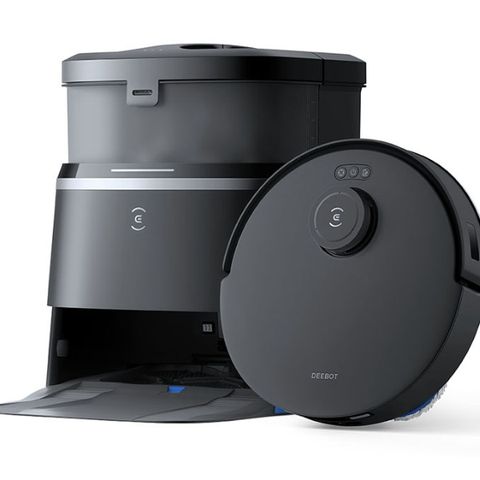 Robot hút bụi lau nhà Ecovacs Deebot T30 Pro Omni 3 màu trắng/đen/hồng