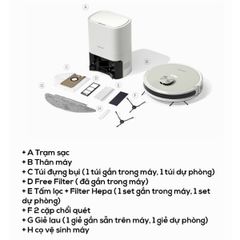  Robot hút bụi lau nhà Everybot Q3 Plus 3in1 