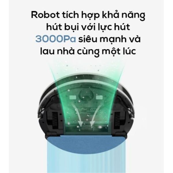 Robot hút bụi lau nhà Everybot Q3 Plus 3in1
