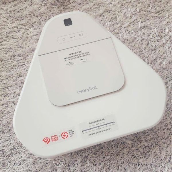 Robot lau nhà Everybot Evo TS401W 3 chân màu trắng - Hàn Quốc
