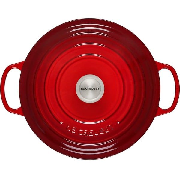 Nồi gang tròn Le Creuset Signature 24cm đỏ dung tích 3.1 lít 59770