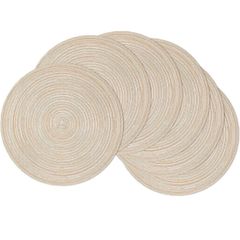  Set 12 tấm lót bàn ăn Shacos hình tròn 38cm 