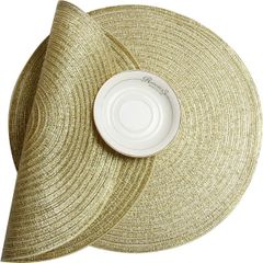  Set 12 tấm lót bàn ăn Shacos hình tròn 38cm 