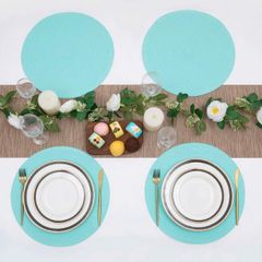  Set 12 tấm lót bàn ăn Shacos hình tròn 38cm 