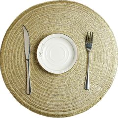  Set 12 tấm lót bàn ăn Shacos hình tròn 38cm 