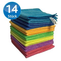  Set 14 khăn lau bếp cầu vồng lau bát Vileda XXL 