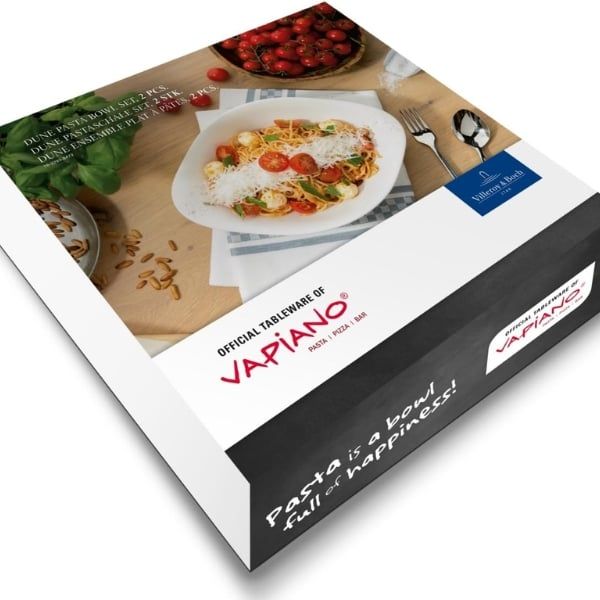 Set 2 bát Villeroy & Boch Vapiano đựng mì ống 27x21 cm