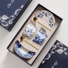  Set 2 bộ tách đĩa kèm thìa UK TEMPI 