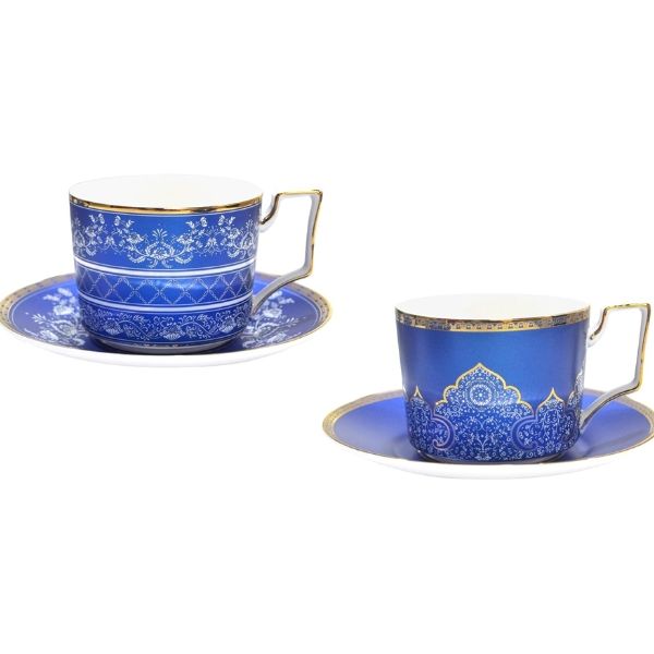 Set 2 bộ tách đĩa kèm thìa vàng UK TEMPI