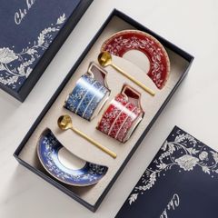  Set 2 bộ tách đĩa kèm thìa UK TEMPI 