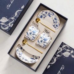  Set 2 bộ tách đĩa kèm thìa UK TEMPI 
