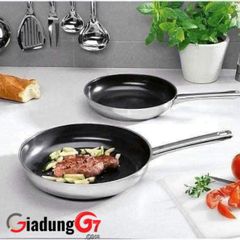  Set 2 chảo chống dính WMF Devil 24/28cm cán inox 