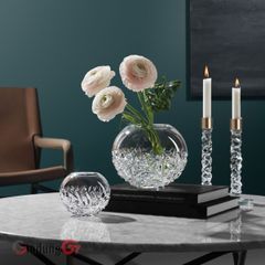  Set 2 lọ hoa Orrefors Carat tròn 