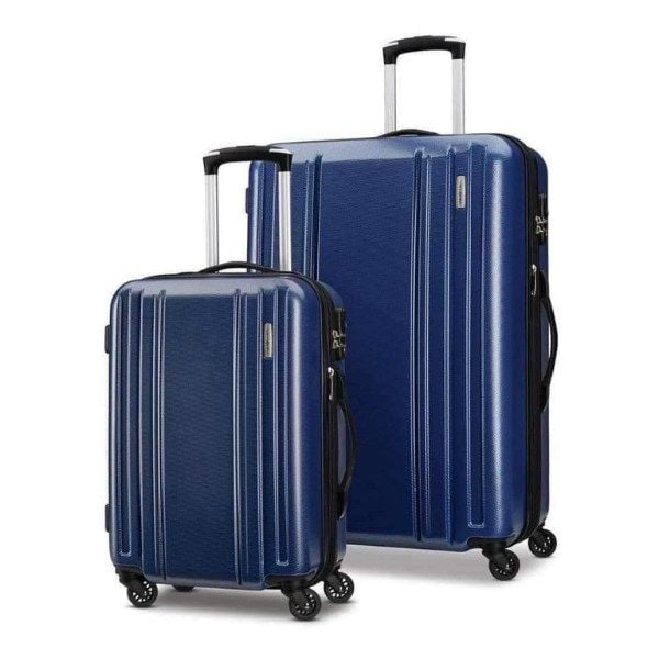 Set 2 Vali Samsonite Carbon 2 màu xanh