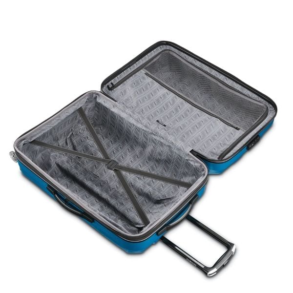 Set 2 vali Samsonite Centric 2 xanh dương - Size 20/24 (có tách set)