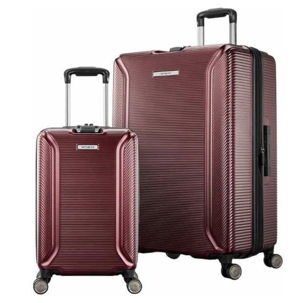 Set 2 Vali Samsonite Element XLT 20/28inch màu đỏ mận (Có tách set)