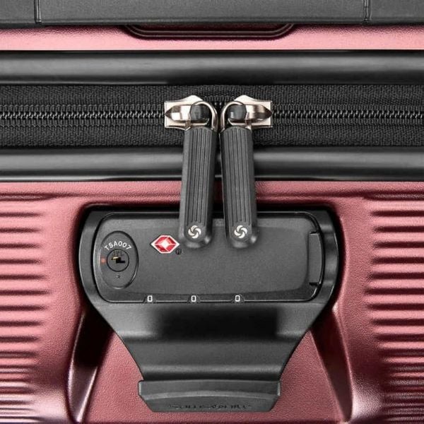 Set 2 Vali Samsonite Element XLT 20/28inch màu đỏ mận