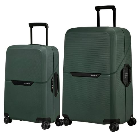 Set 2 Vali Samsonite Magnum xanh lá (Size 20/28) có tách set