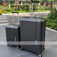  Set 2 Vali Samsonite Novaire Spinner size 20/28 màu bạc 