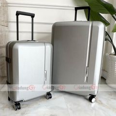  Set 2 Vali Samsonite Novaire Spinner size 20/28 màu bạc 