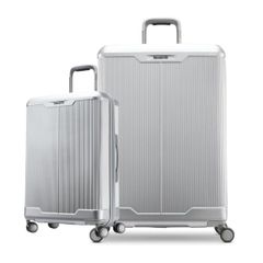  Set 2 Vali Samsonite Silhouette (Size 20/28 inch) màu bạc 