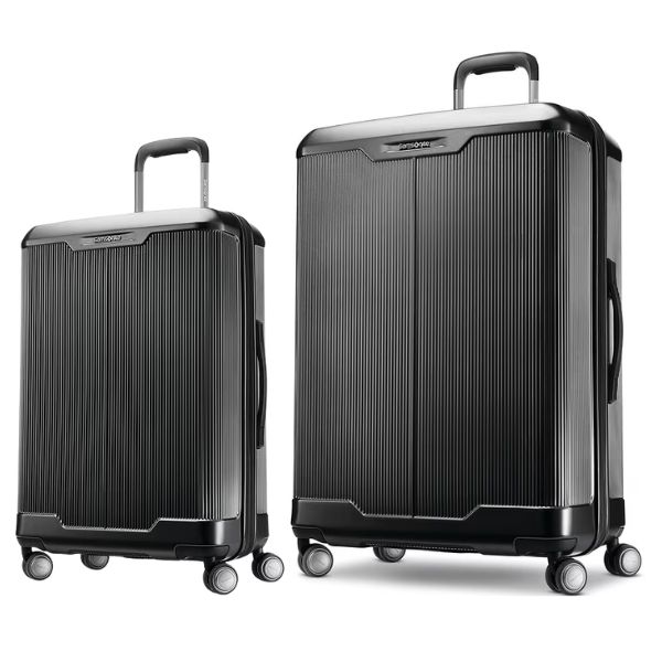 Set 2 Vali Samsonite Silhouette 17 (Size 20/28 inch) màu đen