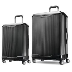  Set 2 Vali Samsonite Silhouette (Size 20/28 inch) màu đen 