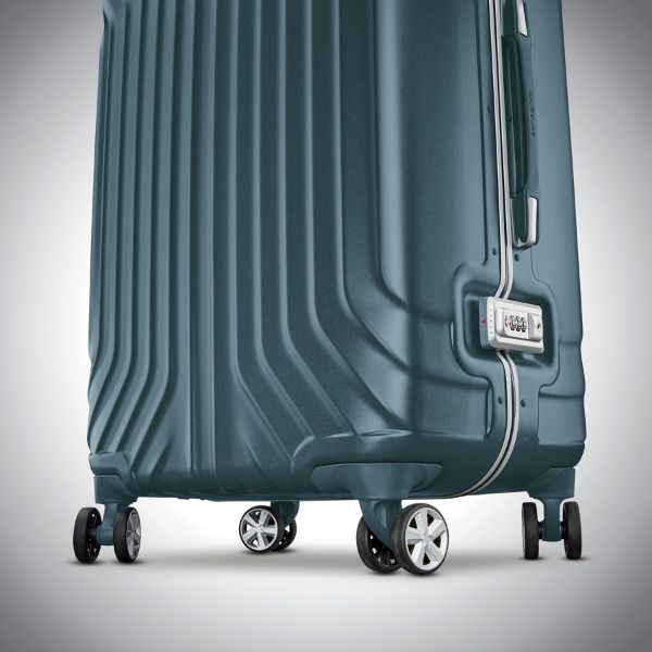 Set 2 Vali Samsonite TruFrame size 20/28 màu xanh Teal có tách set