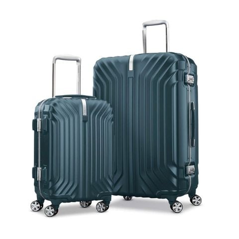 Set 2 Vali Samsonite TruFrame size 20/28 màu xanh Teal | Tru Frame có tách sét