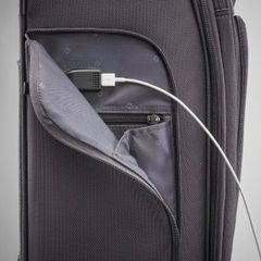  Set 2 Vali vải Samsonite Insignis size 20/28 (S/L) Xanh/Xám 