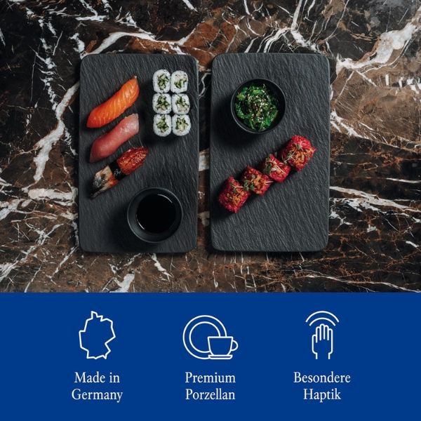 Set 3 bát nước chấm Villeroy & Boch kèm khay Manufacture