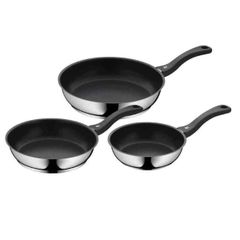  Set 3 chảo chống dính WMF Devil 20/24/28 cm cán nhựa 