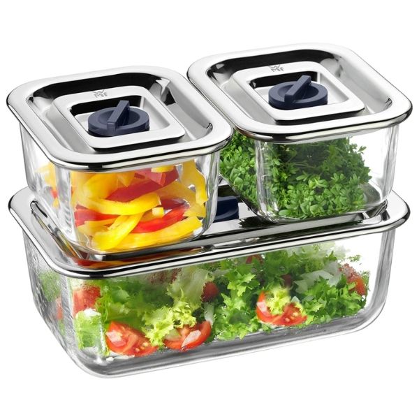 Set 3 Hộp đựng thực phẩm WMF 0654249999 thủy tinh