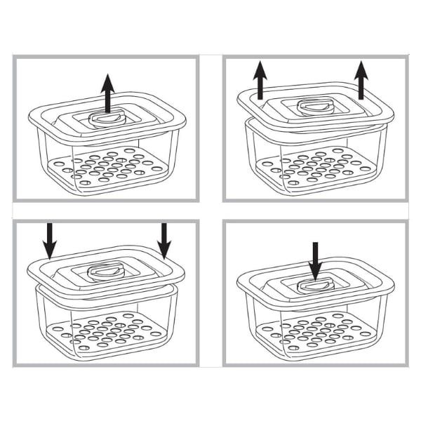 Set 3 Hộp đựng thực phẩm WMF 0654249999 thủy tinh