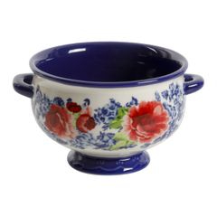  Set 4 Âu sứ hoa The Pioneer Woman 600ml 