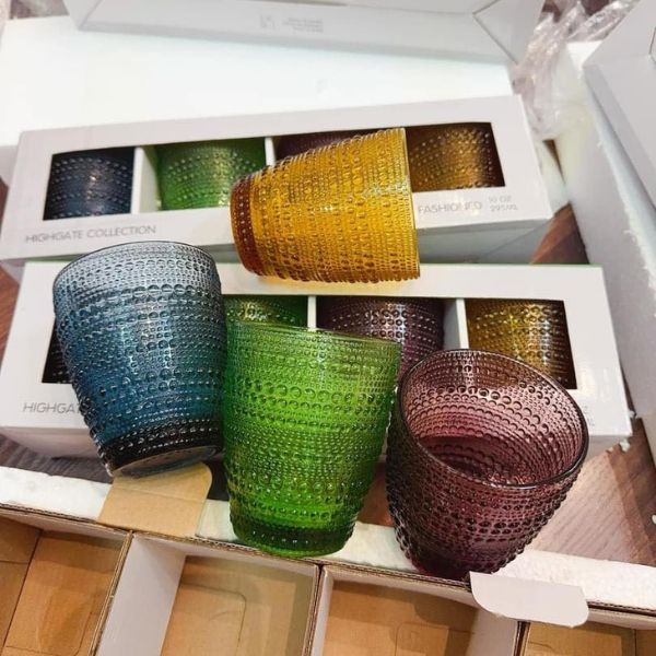 Set 4 cốc màu Highgate Collection EU 295ml