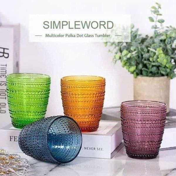 Set 4 cốc màu Highgate Collection EU 295ml