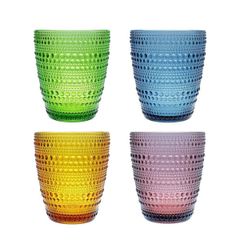  Set 4 cốc màu Highgate Collection EU 295ml 