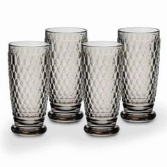  Set 4 cốc Villeroy & Boch Boston Highball 400ml màu xám 