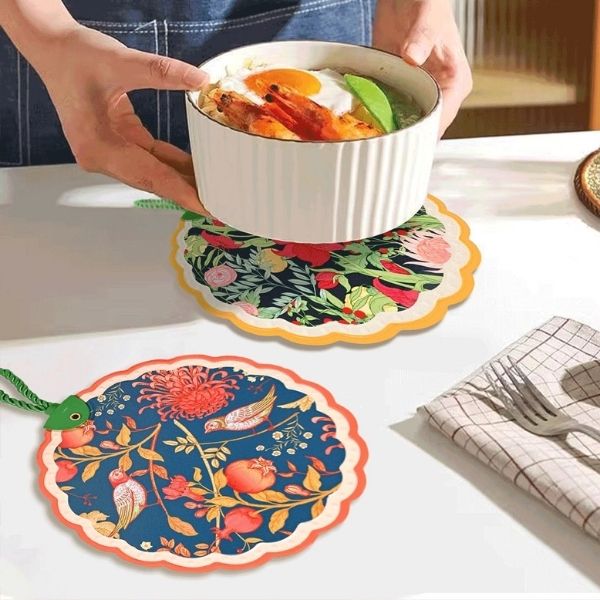 Set 4 lót gốm cách nhiệt Magrace Paris 16cm