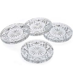  Set 4 lót ly pha lê Dublin trong suốt 
