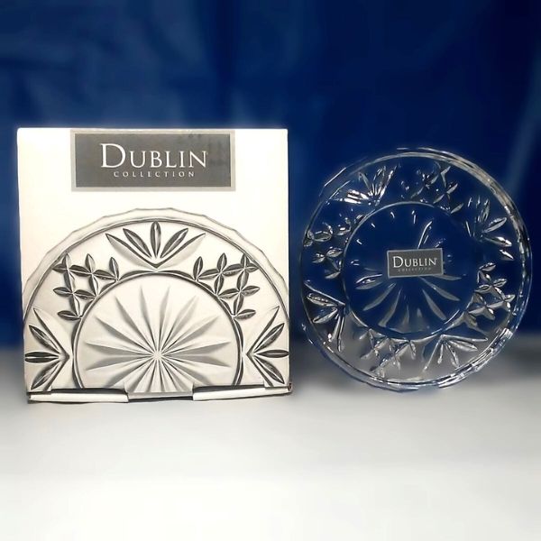 Set 4 lót ly pha lê Dublin trong suốt