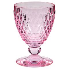  Set 4 ly pha lê Villeroy & Boch 400ml màu hồng 