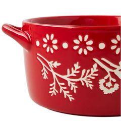  Set 4 nồi sứ mini The Pioneer Woman Fancy Flourish 16cm 