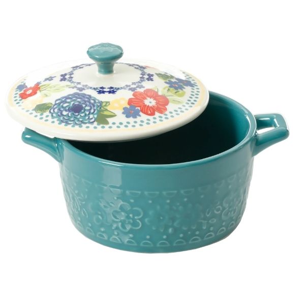 Set 4 nồi sứ mini The Pioneer Woman Floral 15.9cm